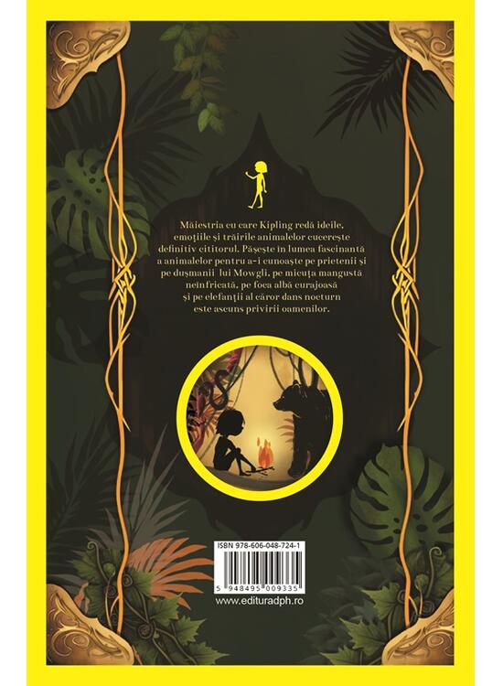 Copertă produs Cartea Junglei - cu folio și canturi ilustrate - gallery big 2