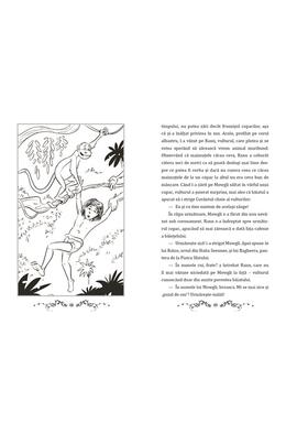 Copertă produs Cartea Junglei - cu folio și canturi ilustrate
