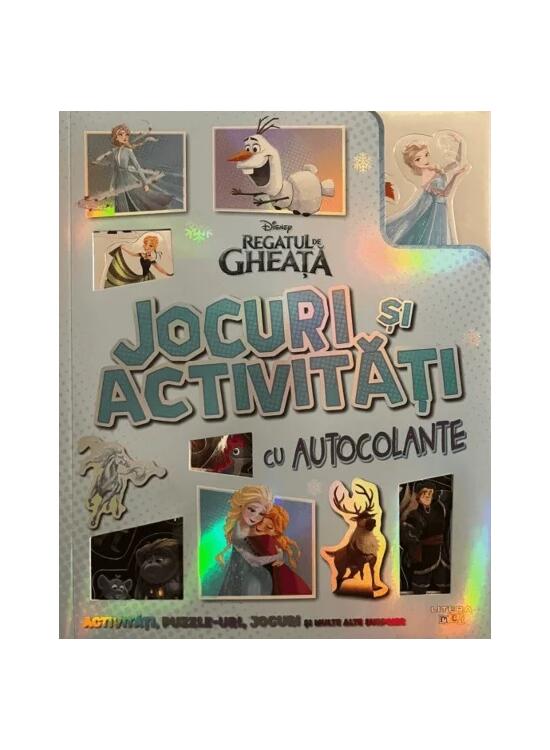 Copertă produs Disney. Regatul de gheață. Jocuri și activități cu autocolante - gallery big 1
