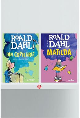 Copertă produs Pachet Matilda (format mare) si Din copilărie (Roald Dahl)