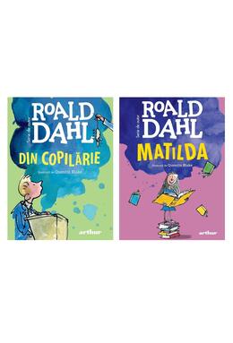 Copertă produs Pachet Matilda (format mare) si Din copilărie (Roald Dahl)