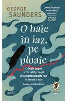 O baie în iaz, pe ploaie