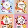 Copertă produs Cutie cu 32 pliculețe Lovar&eacute; - Winter Tea Assorted: amestec de ceai negru, plante și fructe 64 g - gallery small 