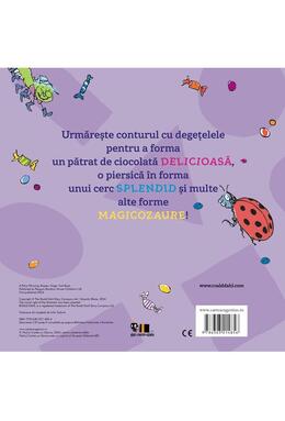 Copertă produs O carte magicozaură. Forme. Urmărește conturul!