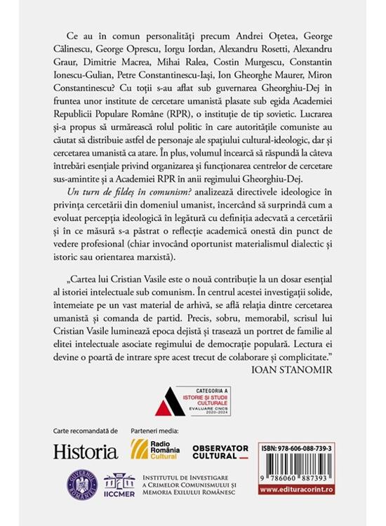 Copertă produs Un turn de fildeș &icirc;n comunism? - gallery big 2