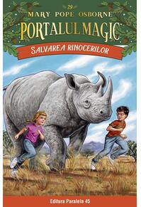 Copertă produs Salvarea rinocerilor. Portalul Magic nr. 29