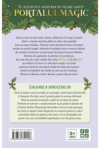 Copertă produs Salvarea rinocerilor. Portalul Magic nr. 29