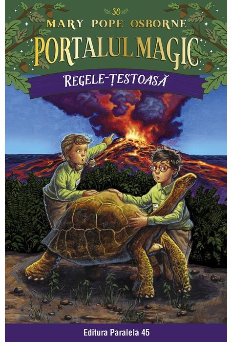 Copertă produs Regele-țestoasă. Portalul Magic nr. 30