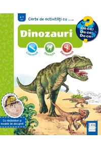 Copertă produs Carte de activități cu.... Dinozauri