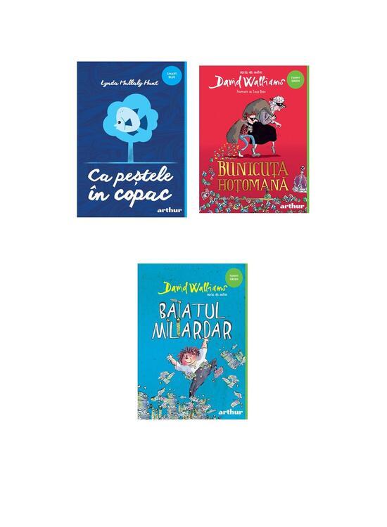 Copertă produs Pachet Bunicuţa hoţomană, Băiatul miliardar și Ca peștele &icirc;n copac - gallery big 5