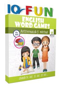 Copertă produs English Word Games. IQ Fun (8+ ani)