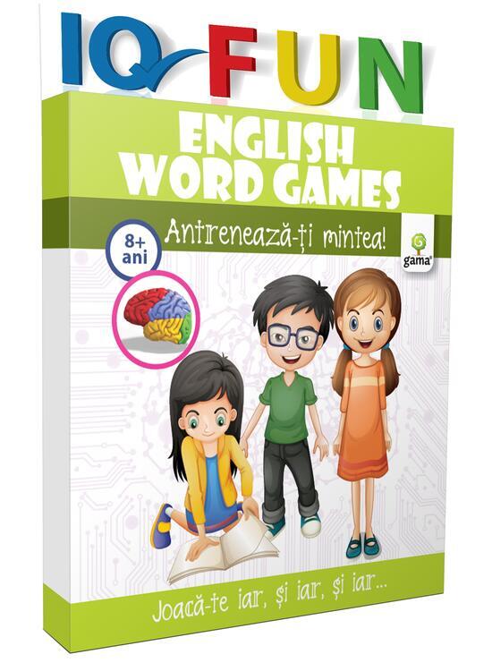 Copertă produs English Word Games. IQ Fun (8+ ani) - gallery big 1