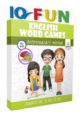 Copertă produs English Word Games. IQ Fun (8+ ani)