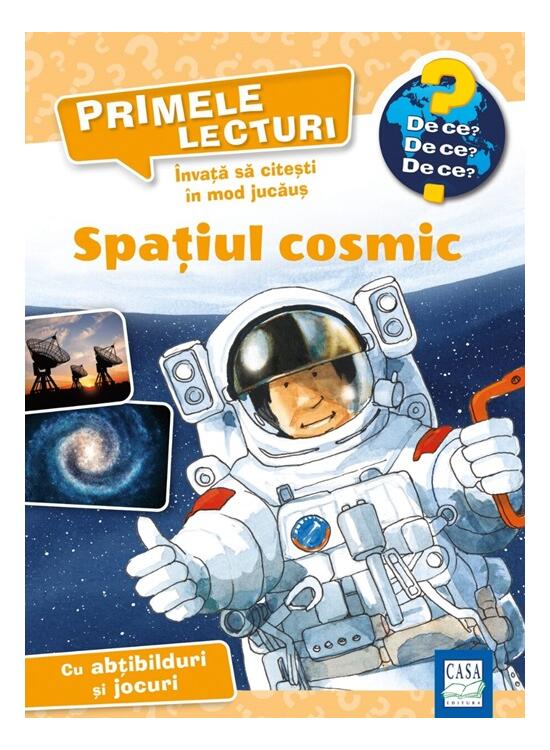 Copertă produs Primele lecturi - Spațiul cosmic - gallery big 1
