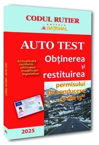Copertă produs Codul rutier - Auto test 2025