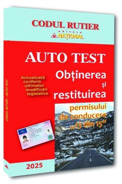 Codul rutier - Auto test 2025