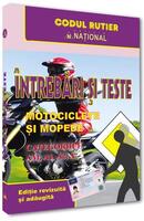 &Icirc;ntrebări și teste. Motociclete și mopede. A, A1, A2 - 2025