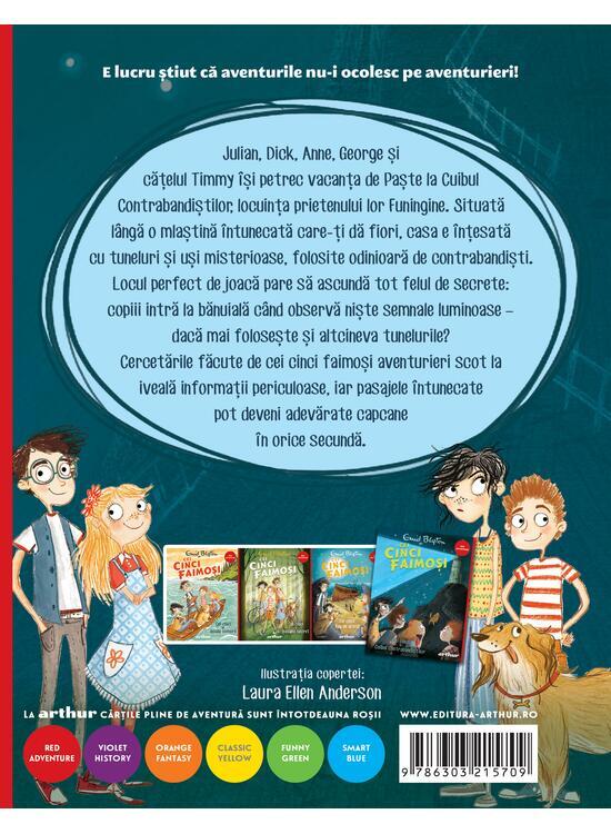 Copertă produs Cei cinci la Cuibul Contrabandiștilor (Vol. 4) - gallery big 2