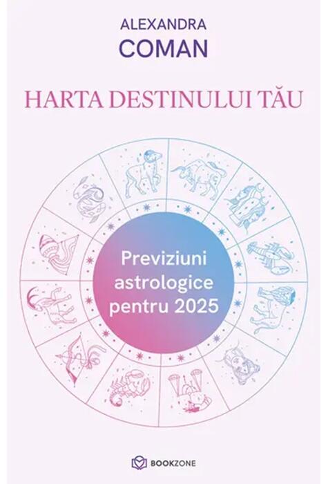 Copertă produs Harta destinului tău. Previziuni astrologice pentru 2025