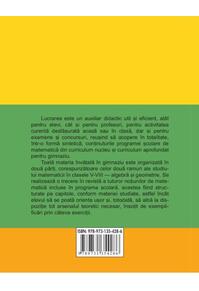 Copertă produs Matematică. Formule şi noţiuni generale clasele V-VIII