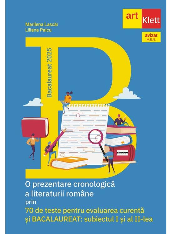 Copertă produs Bacalaureat. 70 de teste pentru evaluarea curentă și BACALAUREAT: subiectul I si al II-lea - gallery big 1
