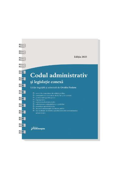Codul administrativ și legislație conexă &ndash; spiralat