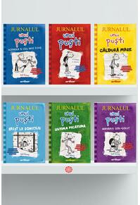 Copertă produs Pachet Seria Jurnalul unui puști (vol.1,2,3,4,5,6)