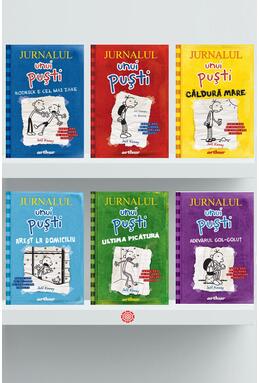 Copertă produs Pachet Seria Jurnalul unui puști (vol.1,2,3,4,5,6)