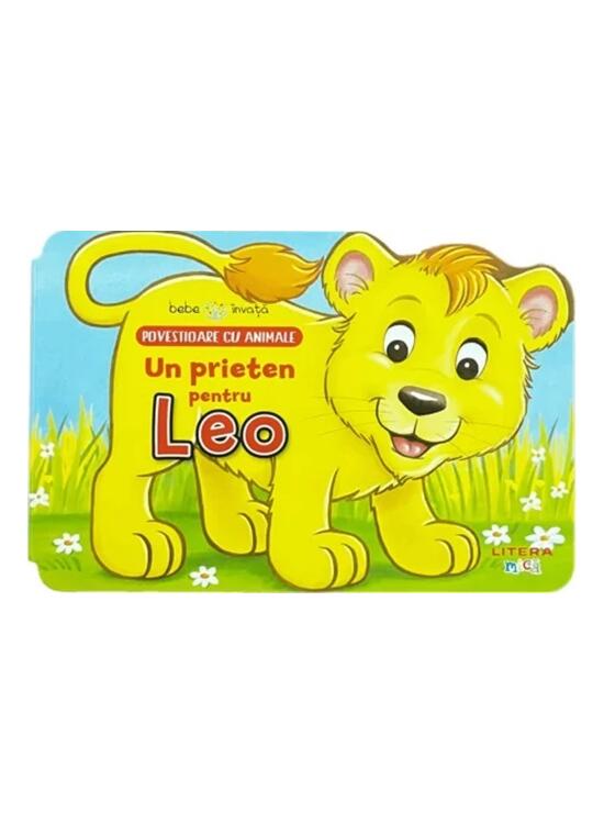 Copertă produs Bebe &icirc;nvață. Povestioare cu animale. Un prieten pentru Leo - gallery big 1