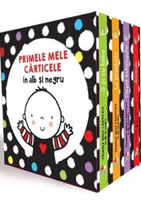 Copertă produs Cutie. Bebe &icirc;nvață. Primele mele cărticele &icirc;n alb și negru