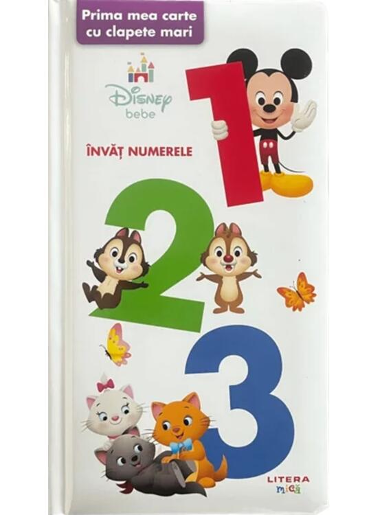 Copertă produs Disney Bebe. 123. Prima mea carte cu clapete mari - gallery big 1