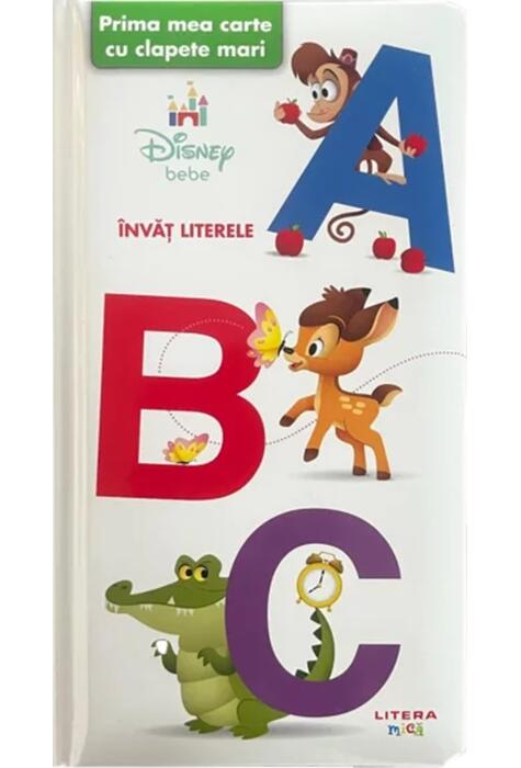 Copertă produs Disney Bebe. ABC. Prima mea carte cu clapete mari