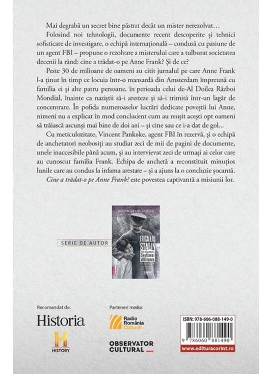 Copertă produs Cine a trădat-o pe Anne Frank? - gallery big 2