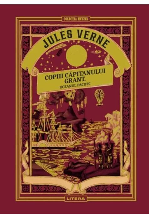 Copertă produs Copiii căpitanului Grant. În Oceanul Pacific (Vol. 7)