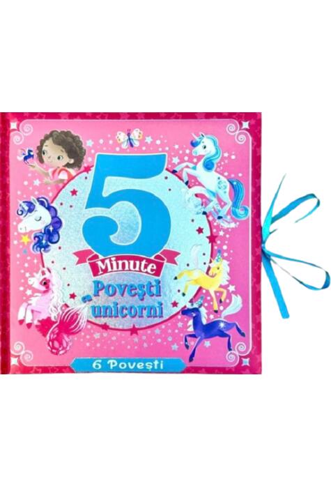 Copertă produs 5 minute. Povești cu unicorni