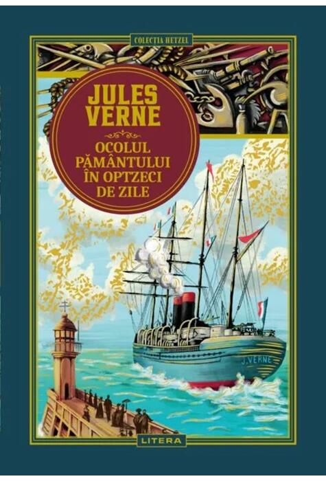 Copertă produs Ocolul Păm&acirc;ntului &icirc;n optzeci de zile (Vol. 1)