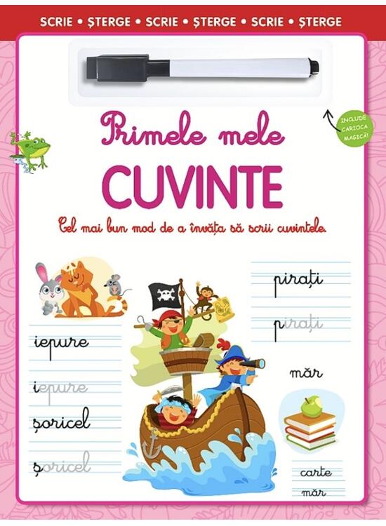 Copertă produs Primele mele cuvinte. Scrie, șterge - gallery big 1