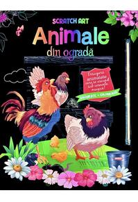 Copertă produs Animale din ogradă. Scratch Art