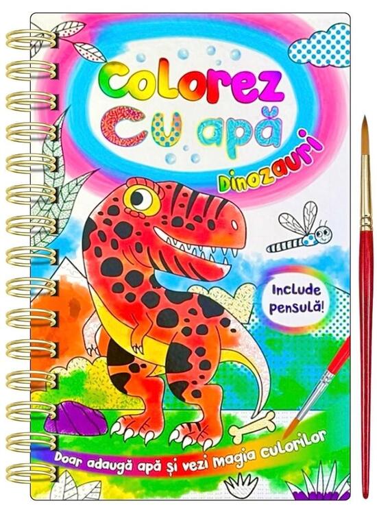 Copertă produs Colorez cu apă - Dinozauri - gallery big 1