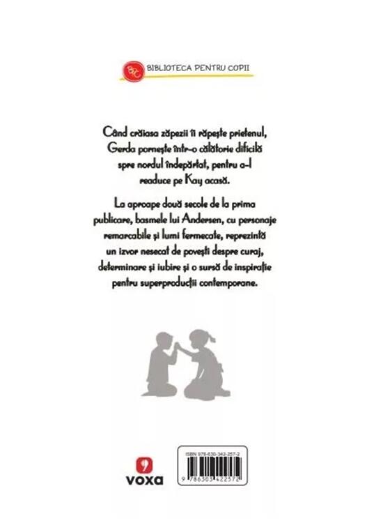 Copertă produs Craiasa Zapezii. Basme. Biblioteca pentru copii - gallery big 2