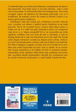 Copertă produs Nu-ți bate capul cu lucrurile mărunte...