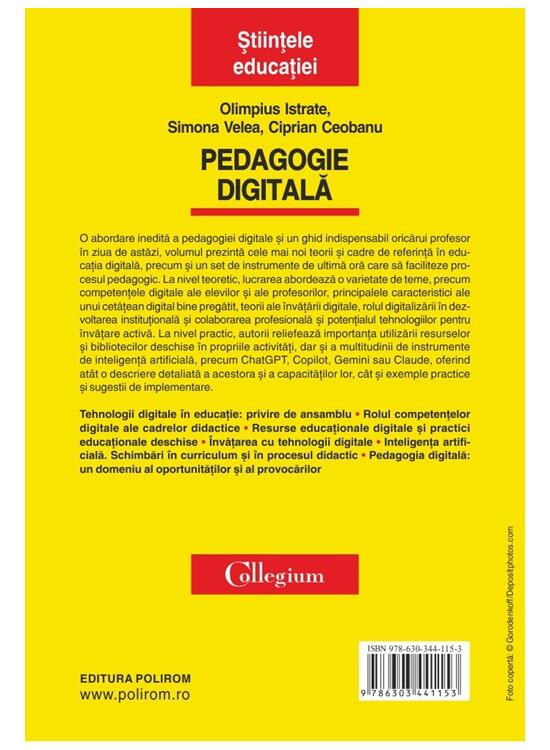 Copertă produs Pedagogie digitală - gallery big 2