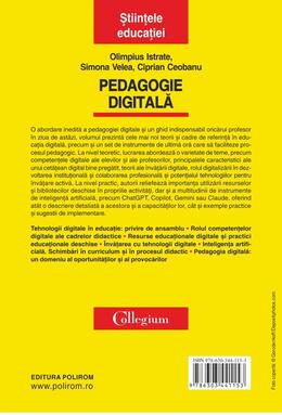 Copertă produs Pedagogie digitală