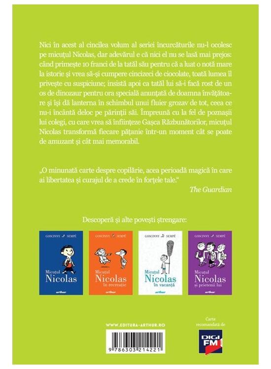 Copertă produs Micuțul Nicolas are niște probleme (Vol. 5) - HC - gallery big 2