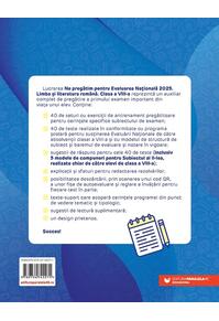 Copertă produs Ne pregătim pentru Evaluarea Națională 2025. Limba și literatura română - Clasa a VIII-a. Ediția a II-a
