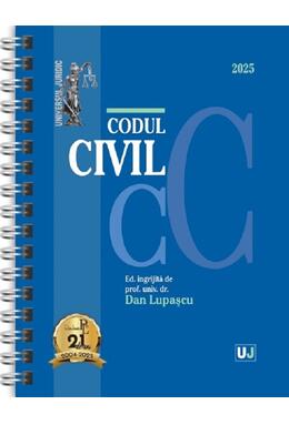 Copertă produs Codul civil Ianuarie 2025 (ediție spiralată)