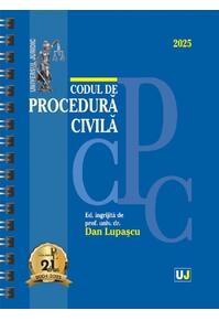 Copertă produs Codul de procedură civilă: Ianuarie 2025 (ediție spiralată)