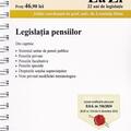 Copertă produs Legislația pensiilor. Cod 803. Actualizat la 17.01.2025 - gallery small 