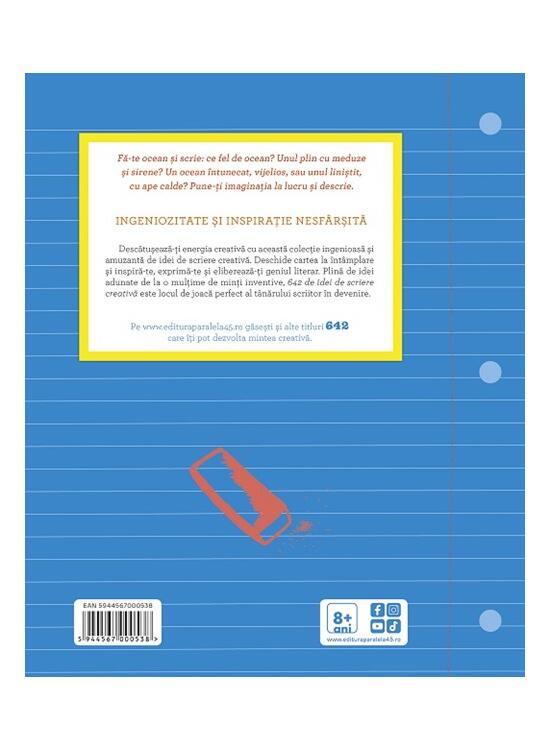 Copertă produs 642 de idei de scriere creativă pentru tânărul scriitor - gallery big 2