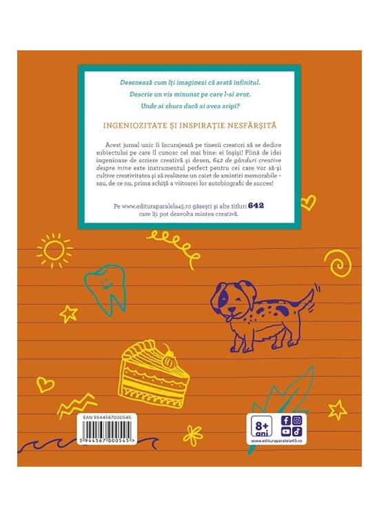 Copertă produs 642 de gânduri creative despre mine. Pentru tânărul scriitor & artist - gallery big 2